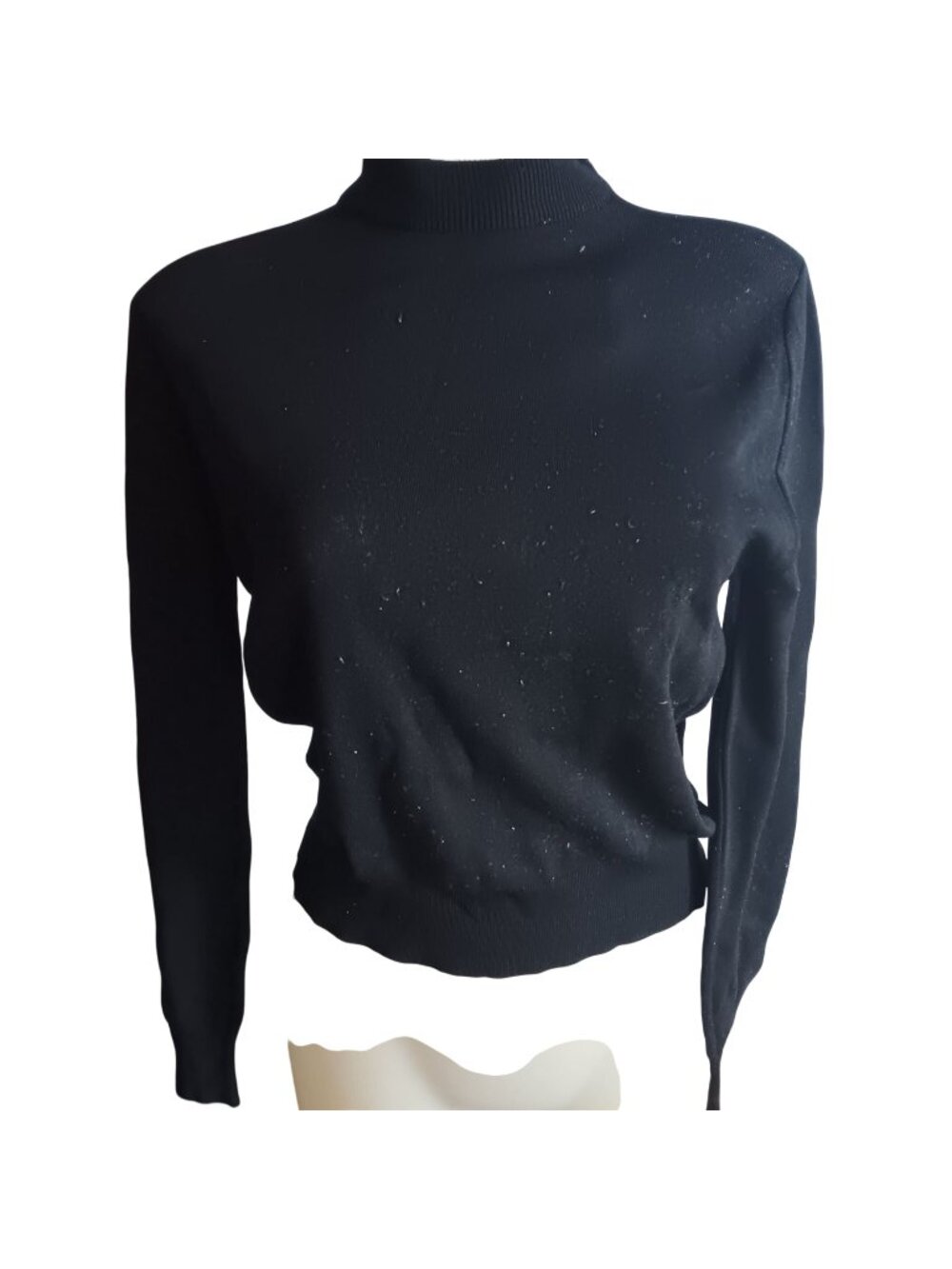 Beatnik Vintage Women's Sweater Medium 36 1960's Ban-Lon Greystone Knit Poet usa